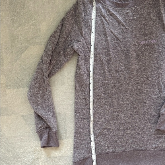 tentree Heathered Gray Crew Neck Sweater - Picture 3 of 5